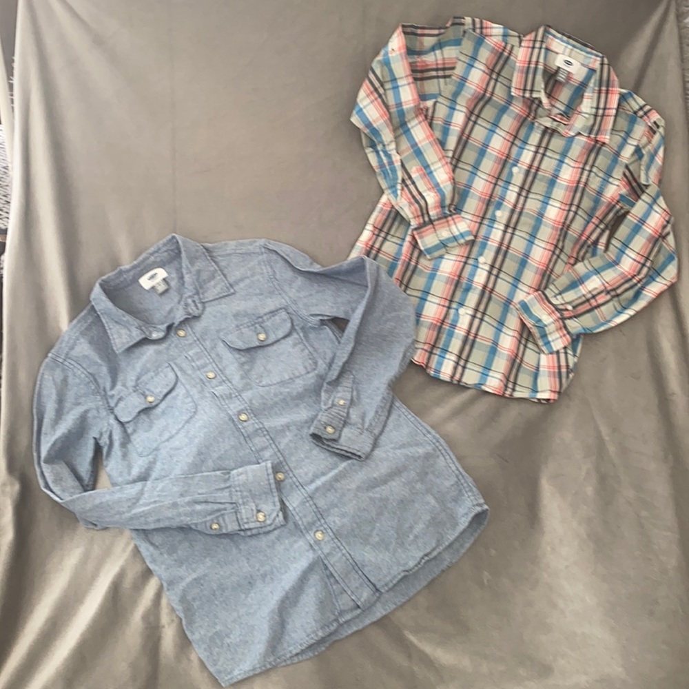 Boys button down shirts